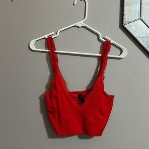 NWOT Never worn urban outfitters lace tank top